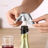 Luckybabys> 1pcs Champagne Bottle Stopper Stainless Steel Sparkling Grape Wine Bottle Plug Vacuum Se