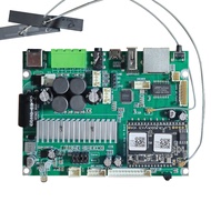EMiUZEK D60 50W×2 WiFi Bluetooth 5.3 HiFi Amplifier Board ES9023 DAC Multiroom Streamer USB NAS Play