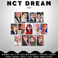 UNOFFICIAL PHOTOCARD NCT DREAM ISTJ