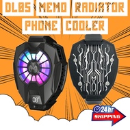 Mobile Phone Radiator Cooling Fan Freezing Phone Cooler For PUGB Phone Gaming MEMO DL05 DL06 G6 iPho