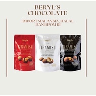 Beryl's TIRAMISU Almond Chocolate 300g Halal Imported Malaysia Contents -+ 50pcs