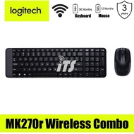 Logitech MK270r Wireless Combo (Keyboard + Mouse)