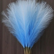 10/20 Pcs Of Artificial Pampas Grass Reed, 55 Cm (21.6 Inches) Long. Made Of Polyester Fabric, It Is