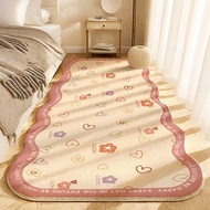 2025/bedroom carpet/bedside rug/karpet bilik/cute carpet for bedroom/carpet pink for girl/cute rug