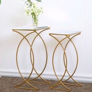 โต๊ะวางของนอดีกส์ รุ่น XX1 สวยๆ เรียบหรูดูแพง ที่ชุดมี 2 ชิ้น ขนาดสูง 70ซม. กว้าง 30ซ ยาว 30ซม.