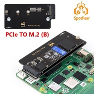 PCIe to M.2 NVMe SSD Adapter Board B HAT For Raspberry Pi Compute Module 4 CM4