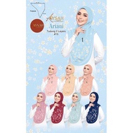 Tudung Sarung ARIANI Vietnam ( 2 Layer )