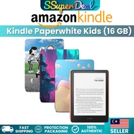 (2024 New Release) All-New Amazon Kindle Paperwhite Kids (16 GB) – Larger 7" Glare-Free Display