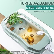 Aquarium Kura Kura / Turtle Aquarium / Tank / Kandang Kura Kura