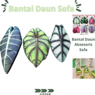 Sale Bantal Sofa Motif Daun Keladi | Bantal Aksesoris Murah