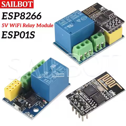 ESP8266 ESP-01S 5V WiFi Relay Module Things Smart Home Remote Control Switch for Arduino Phone APP E
