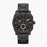 Fossil Men's Quartz Stainless Steel Three-Hand Watch Stainless Steel Case/Scratch Resistant Glass FS