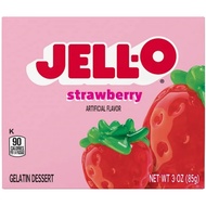 JELLY POWDER - Strawberry GELATIN Jell-O Strawberry Gelatin Mix, 85g (3 oz) Gelatin Powder