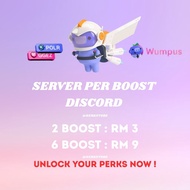 [𝗖𝗛𝗘𝗔𝗣𝗘𝗦𝗧] DISCORD SERVER PER BOOST UNLOCK PERKS SERVER TAGS ENHANCED ROLE