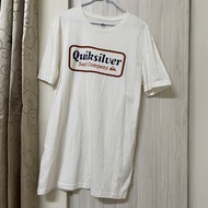 [全新] Quiksilver t-shirt 簡單設計T恤(正版)/男生風M