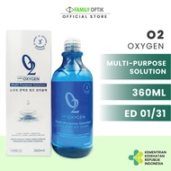 O2 360ml Contact Soaking Water Soft Lense Multi PURPOSE Solution Softlens Cleaner Softlens Washer