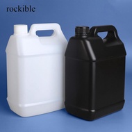 rockible 1 Gallon (3.8 Liter) Plastic Canister, Cooking Oil Container, Empty, Portable, Storage Cont