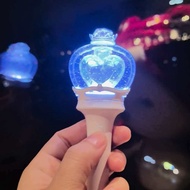 MZ8 Kpop Idol IVE Second-generation Mini Lightstick Keyring Fan Light-up Bag Keychain Wonyoung