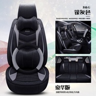 High quality flax leather car seat cover for BMW x1 x2 x3 x4 x5 x6 z4 1 2 3 4 5 7 Series car seats protector car-styling