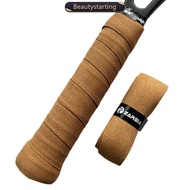 BEAUTYSTARTING Brown Artificial Cowhide Tennis Overgrip Sticky Tennis Racket Badminton Racket Grip A