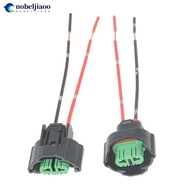 NOBELJIAOO 2Pcs Car H8 H11 Bulb Socket Wire Plug Harness Wiring Holder Car Headlight Fog Lamps Lamp 
