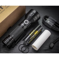 <ZU shop> จาก If22A ไฟฉาย Led 2200ลูเมน USB-C 3A Ipx8กันน้ำชาร์จไฟได้สำหรับการค้นหาเดินป่าตั้งแคมป์ก