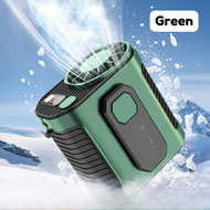[Ready Stock] Portable High Speed Waist Fan 5000mAh 100 Gear Wind Speed Ice Cold Technology with Tor