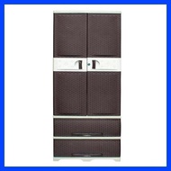 ◰ ∣ ☃ Zooey Lucky Rattan Cabinet 2 Drawer 2009-LR2