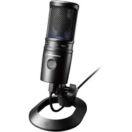Audio-Technica AT2020USB-X Condenser Microphone with Mute Button, Volume Control, Earphone Output, U