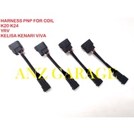 PERODUA EJ KELISA KENARI VIVA MYVI 1.0 YRV HARNESS PLUG AND PLAY FOR INSTALL COIL K20 K24 - EJ ED