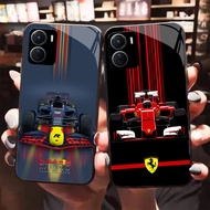 HK-35 Max Verstappen F1 Racing Glass Casing for VIVO iQOO Y01 Y15S U5X Z9X Y56 Y17S Y36i Y27S Y36 Y1