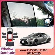 【READY STOCK】 For Lexus IS IS300h IS300 2021-2025 Car Magnetic Mesh Privacy Sunshade Side Window Sun