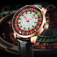1.8 Inches Roulette Wheel Automatic Watches for Men,Movement Design Shake and Rotate Automatically 5