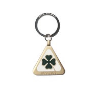 Alfa Romeo Anniversary Four-leaf Clover Keychain Stelvio Giulia Car Keychain Ring Decoration Driving