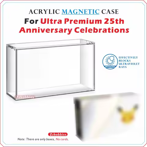 Acrylic Magnetic Case For Ultra Premium 25th Anniversary Celebrations【5mm Thick】