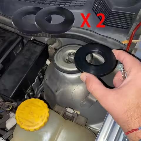 1/2pc Universal Car Pad Rubber Bushing Dampers Front Strut Tower Mount Suspension Shock Absorbing Be
