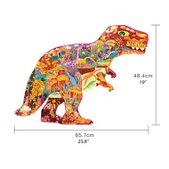 2021MiDeer 280pcs Jigsaw Puzzle Children's Inligence Dinosaur Puzzle Paper Early Education Toys Toys for Children Boys 3-7Y