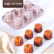 [CHEFMADE] WK9864 6-Well, WK9158 12-Well Non-stick Cannele mold, Canele mould