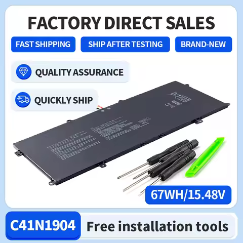 Somi-- Laptop Battery for ASUS, C41N1904, C41N1904-1, ZenBook 14, UX425UA, UM425IA, UX425EA, UX425JA
