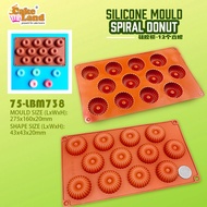 THE BAKER Silicone Mould - Spiral Donut
