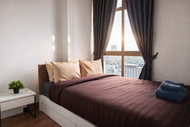 อพาร์ตเมนต์ 1 ห้องนอน 1 ห้องน้ำส่วนตัว ขนาด  ตร.ม. – บางนา (Modern room x bathtub 0km to BTS)