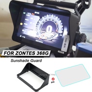 Motorcycle Accessories Sun Visor Cover Instrument Screen Sunshade Guard Protection For ZONTES 368G G