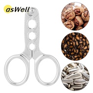 ASWELL Opener Multi-Function Nutcracker Stainless Steel Plier
