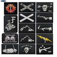 Spot Goods#FOG forward Frontline Observation X Black Canyon Internet Celebrity Embroidered Armband w