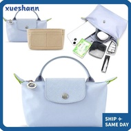 XUESHANN Insert Bag, Portable Multi-Pocket Linner Bag, Durable Travel Felt Storage Bags Bag Organizer Longchamp Mini Bag