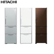 (員購) Hitachi 日立 三門394L冰箱 RG41B -含基本安裝+舊機回收琉璃白(GPW)