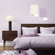 Wall paint Purple White Lilac | Bedroom Room Paint | 5L | Interior Wall Paint | Seamaster