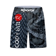 Premium Rashguard BJJ MMA training shorts 047