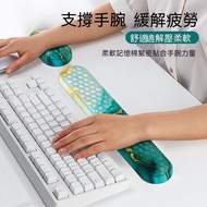 Ergonomic Keyboard Cushion Keyboard Wrist Rest Silicone Wrist Rest Memory Foam Keyboard Rest Wrist R