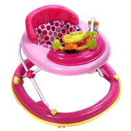 Baby Walker 6/7-18 Months Baby Anti-Rollover with Music Belt Toy Crystal Wheel Silent Walker